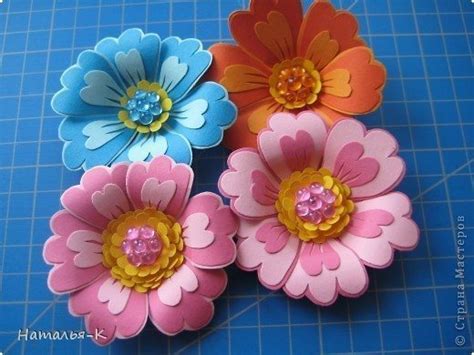 Beautiful DIY Flowers made from cardboard - K4 Craft Community