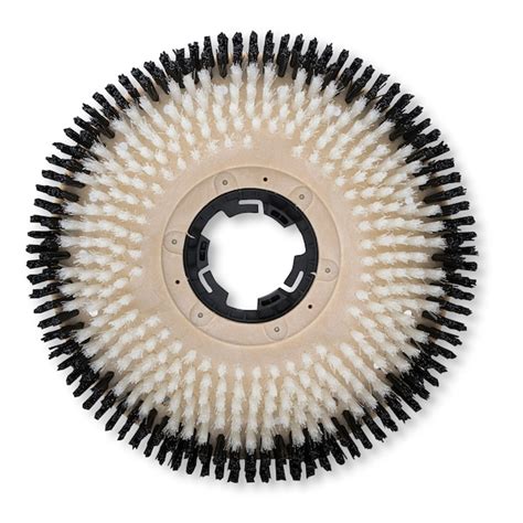 Malish Scrub Brush Shampoo Scrubbing Rotary Brush Blackwhite 812915np