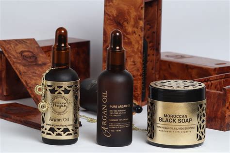 Huile D Argan Cosm Tique Bio Pure Marque De Luxe Marocaine