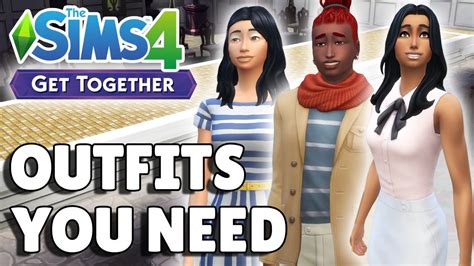 The Sims 4 Runway Get Together Looks You Need To See Youtube