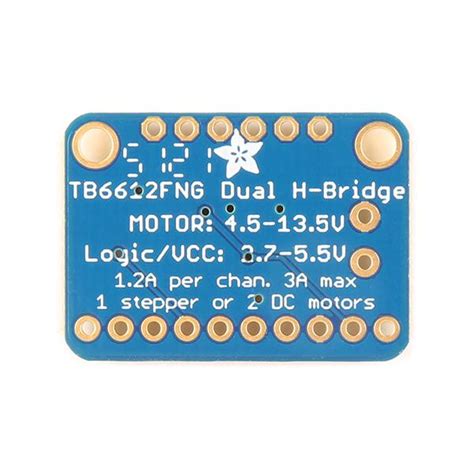 Scheda Breakout Driver Motore Passo Passo CC TB6612 Da 1 2 A Opencircuit