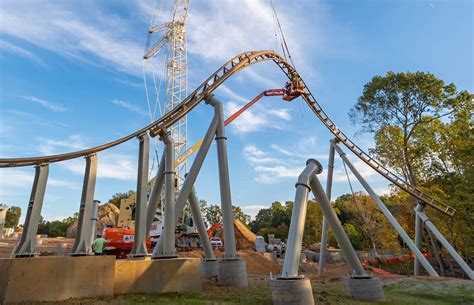 Pantheon Construction Photos From Busch Gardens Williamsburg – Coaster ...