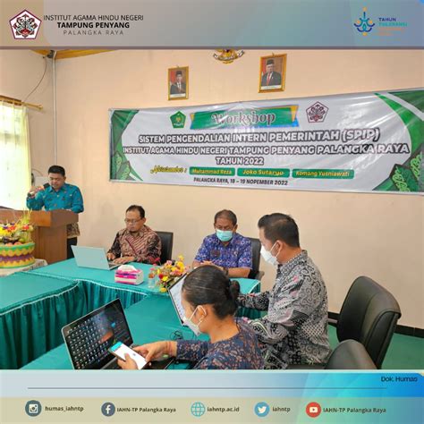 Workshop Sistem Pengendalian Intern Pemerintah Spip Iahn Tp Palangka