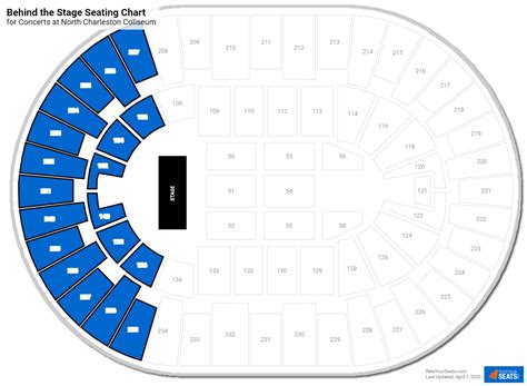 North Charleston Coliseum Performing Arts Center Seating Chart Portal