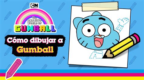 Cómo dibujar a Gumball Cartoon Network Chile