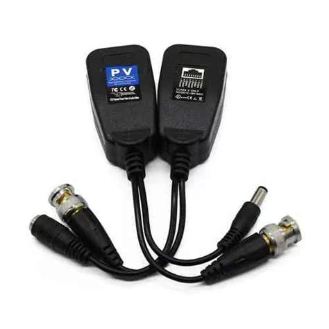 Passive HD Video Balun 5MP PV PVA With Power Connector RJ45 Ido Lk