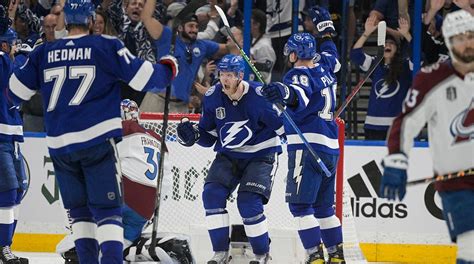 Stanley Cup Final 2022: Lightning strike back with Game 3 beat down of ...