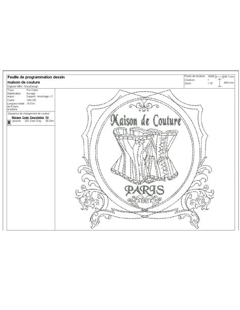 Motifs De Broderie Machine Lingerie