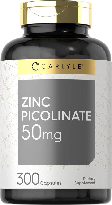 Amazon Douglas Laboratories Zinc Picolinate 50 Mg Zinc For