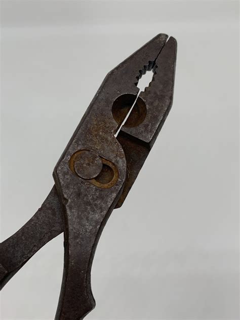 Vintage Slip Joint Pliers With Finger Indents Made In Germany