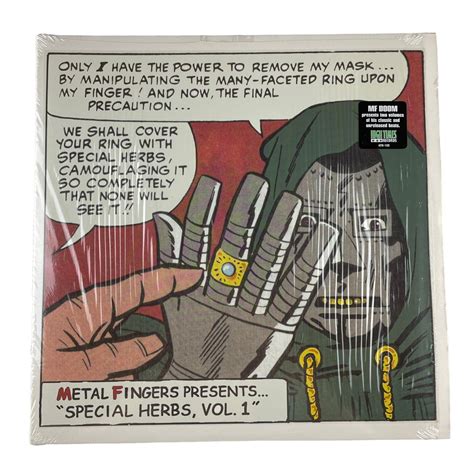 Mf Doom Metal Fingers Presents Special Herbs Vol Vinyl Ebay