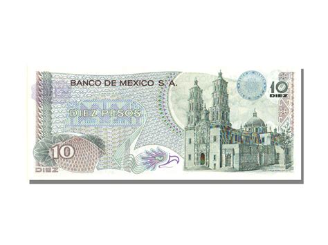 52893 Mexique 10 Pesos Type Hidalgo NEUF 10 Pesos Moins De 5