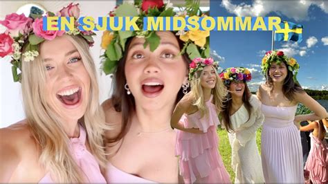 FIRA MIDSOMMAR MED OSS Nu Blir De Sjukt Mycket Skratt YouTube