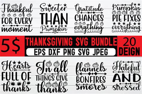 Thanksgiving Svg Bundle Bundle · Creative Fabrica