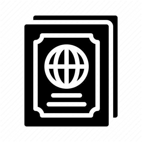 Passport Document Identification Identity Travel Icon Download On Iconfinder