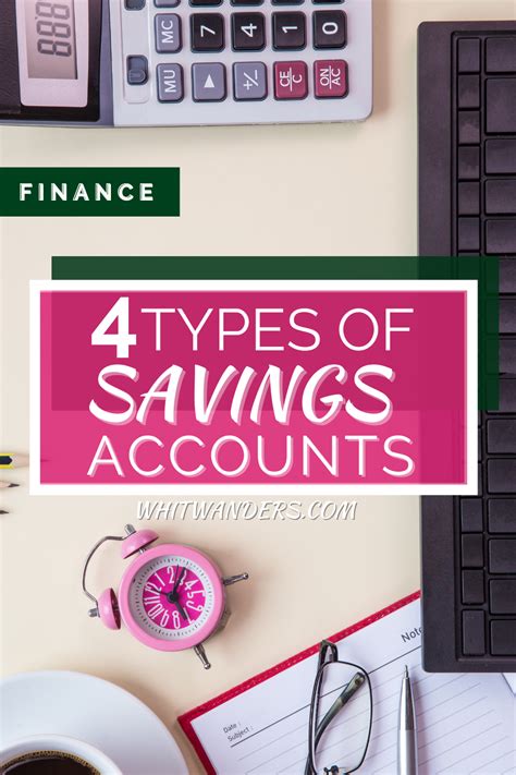 Types of Savings Accounts | Seattle career | Whit Wanders