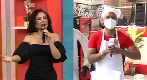 Janet Barboza Trolea A Giselo Edson D Vila Por Su Frente Y L La Cuadra