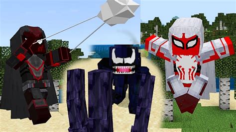 Actualizacion Mejor Addon De Spiderman Para Minecraft Pe Youtube