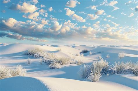 Premium Photo Witness The Mesmerizing Allure Of White Sands Nati