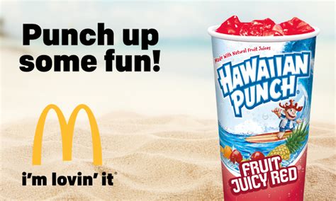 Hawaiian Punch At Mcdonalds 931 Wzak