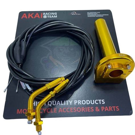 Gas Spontan Cnc Slim Model Ktc Plus Kabel Universal Nmax Scoopy Genio