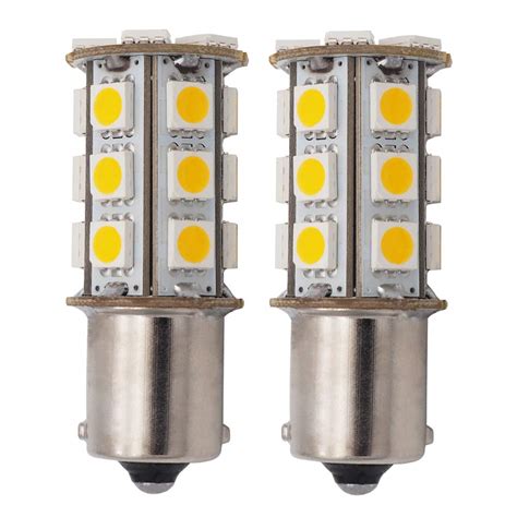 Grv Ba15s 1156 1141 High Power Car Led Bulb 24 5050smd Dc 12v Warm White Pack Of 2