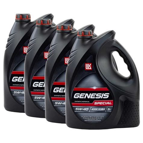 Buy Engine Oil Lukoil Genesis Special SAE 5W-40 4 X5 liters in th, 112,99