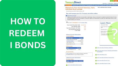 2023 How To Redeem I Bonds Step By Step YouTube