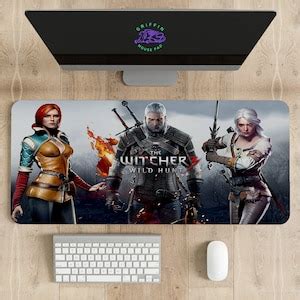 The Witcher 3 Wild Hunt Mouse Pad Different Sizes Personalized