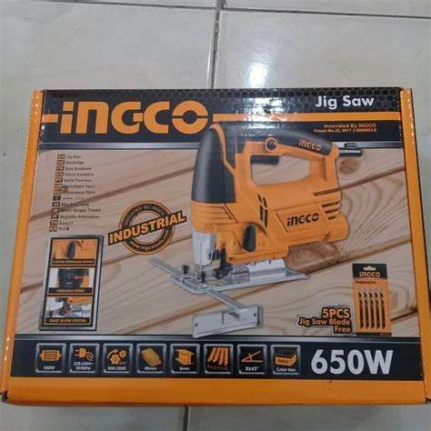 Jual Ingco Jig Saw Js Heavy Duty Watt Mesin Gergaji Kayu