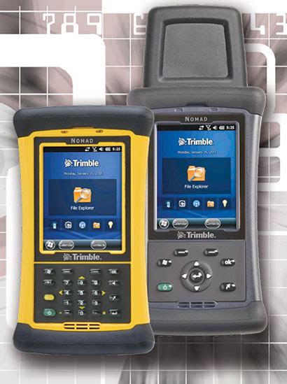 Rugged PC Review.com - Handhelds and PDAs: Trimble Nomad 1050