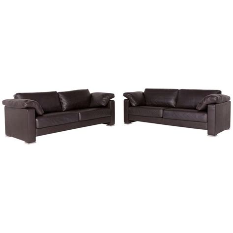 Gyform Composit A Divano 206 Leather Sofa Set Brown Dark Brown 2 Two Seat