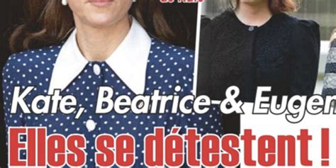 Prince William Kate Middleton Rancoeurs Tenaces Guerre Avec Beatrice