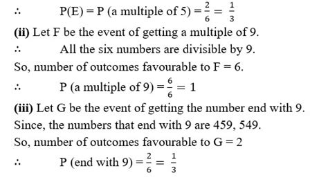 ICSE CLASS 10 PROBABILITY QUESTIONS Education World