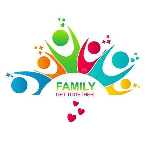 Family Get Together Stock Illustrations – 621 Family Get Together Stock ...