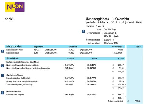 Energiekosten Uitgelegd Energievergelijk