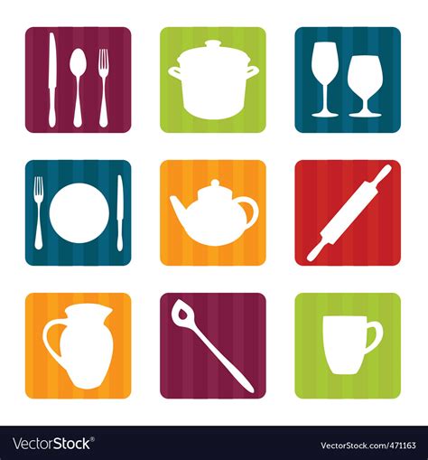 Kitchen icon Royalty Free Vector Image - VectorStock