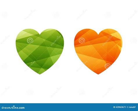 Heart Shaped Graphic Stock Vector Illustration Of Paints 43963671