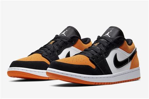 Air Jordan 1 Low Aj1 Blackorange White 553558 128 Air Jordans Nike