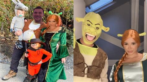 Montagem dos Fãs Bruna Gomes e Bernardo Sousa como Shrek e Fiona