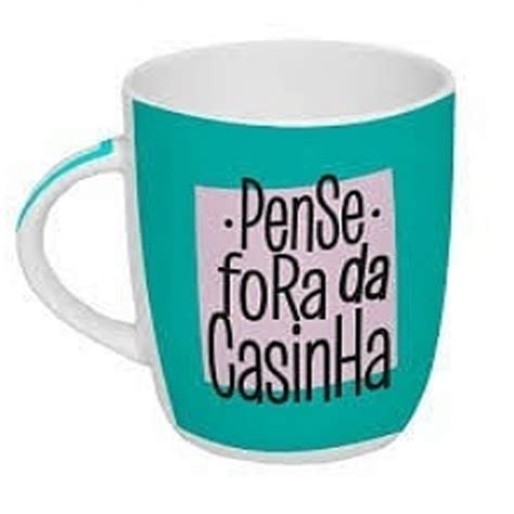 Caneca Cachorro Pense Fora Da Casinha Shopee Brasil