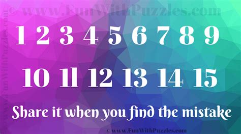 Can You Find The Mistake Visual Brain Test Picture Puzzle