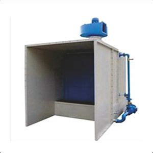 Water Curtain Type Powder Coating Booth Industrial At Best Price In