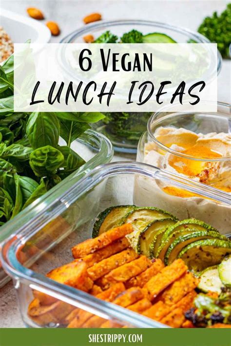 6 Vegan Lunch Ideas Your Family Will Love - She's Trippy