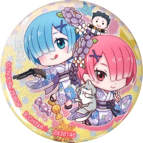 Badge Pins Victor Character Rem Rum Yukata Metal Badge Re ZeRo