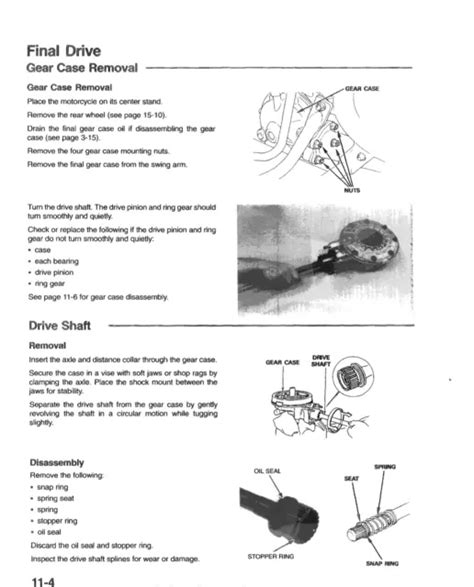 Honda Gl Goldwing Atelier Manuel D Entretien De R Paration Cd Pdf