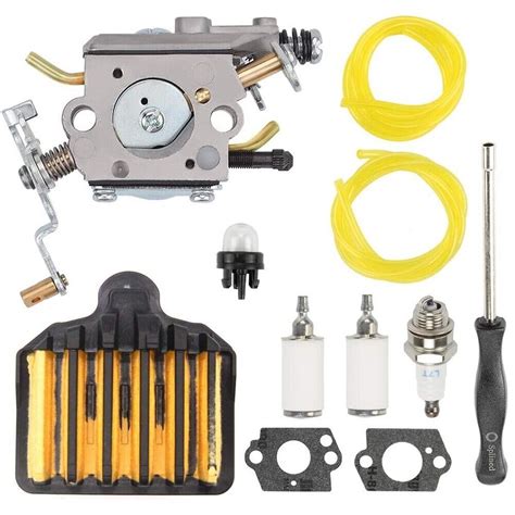 Carburetor Kit For Poulan Pro PR5020 20 In 50cc 2 Cycle Gas Chainsaw