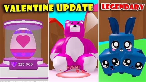 New Valentine Challenge Event Update New Egg Shiny Legendary Pet In