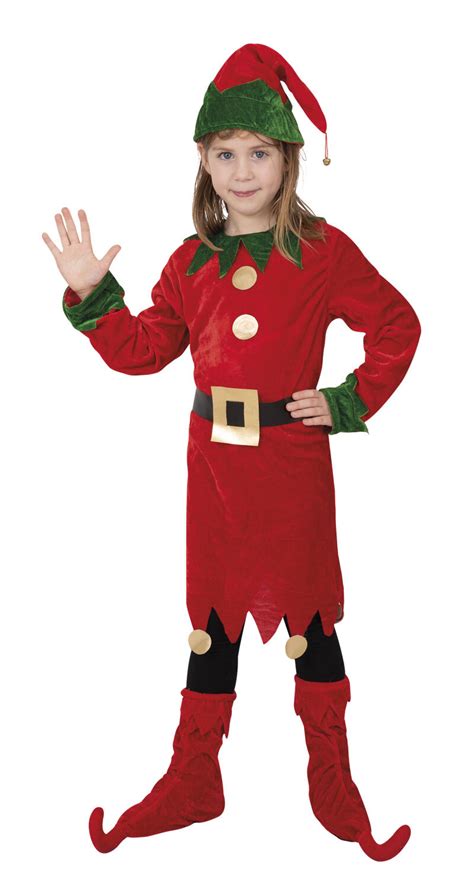 Déguisement Lutin Enfant Fille Noël Carnaval Fête