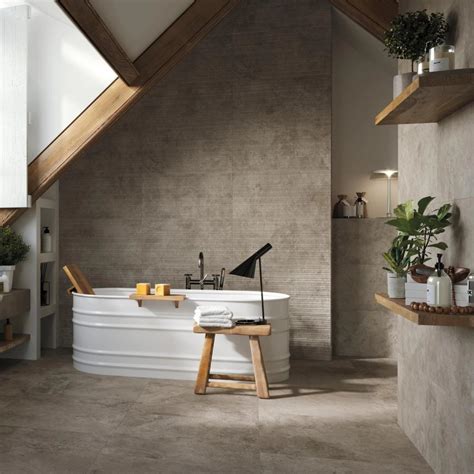 LEA CERAMICHE TILE WATERFALL DARK FLOW NATURAL RECTIFIED 30X60